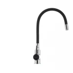 Смеситель для кухни с гибким силиконовым изливом Ibergrif M22112-2 (IB0068)