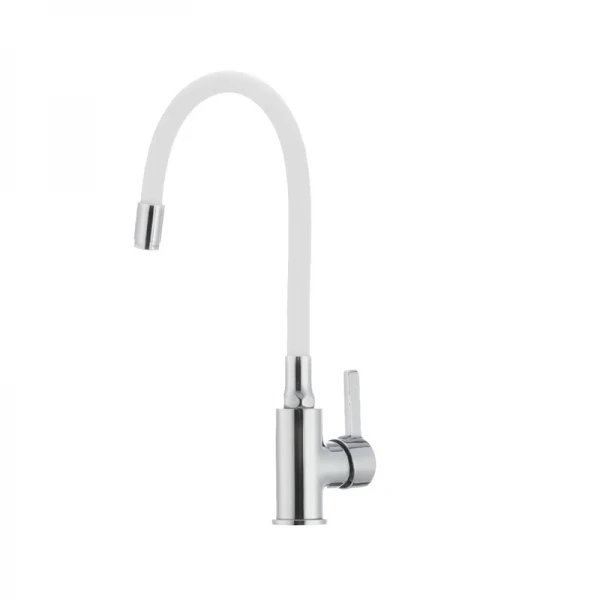 Смеситель для кухни с гибким силиконовым изливом Ibergrif M22112-3 (IB0069)