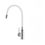 Смеситель для кухни с гибким силиконовым изливом Ibergrif M22112-3 (IB0069)