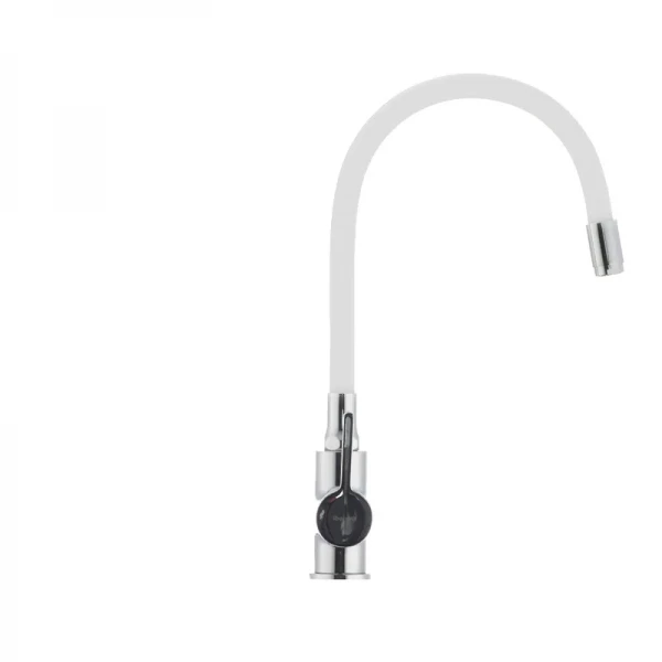 Смеситель для кухни с гибким силиконовым изливом Ibergrif M22112-3 (IB0069)