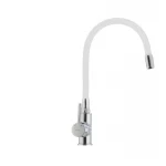 Смеситель для кухни с гибким силиконовым изливом Ibergrif M22112-3 (IB0069)