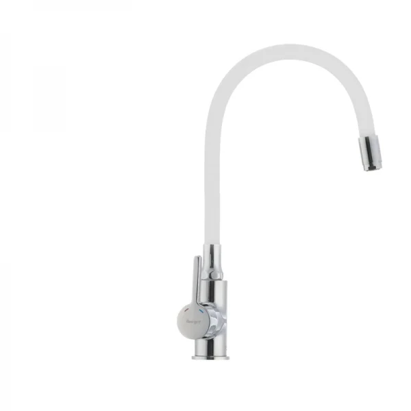 Смеситель для кухни с гибким силиконовым изливом Ibergrif M22112-3 (IB0069)