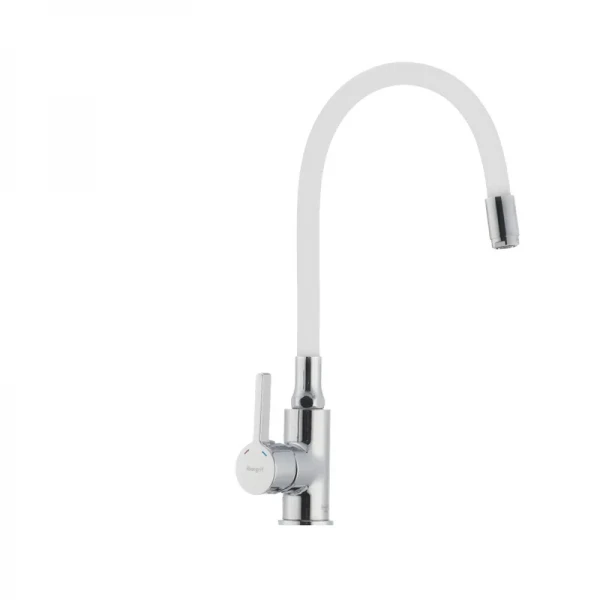 Смеситель для кухни с гибким силиконовым изливом Ibergrif M22112-3 (IB0069)