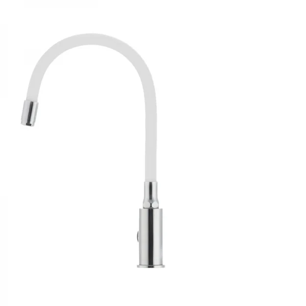 Смеситель для кухни с гибким силиконовым изливом Ibergrif M22112-3 (IB0069)