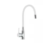 Смеситель для кухни с гибким силиконовым изливом Ibergrif M22112-3 (IB0069)