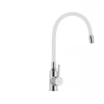 Смеситель для кухни с гибким силиконовым изливом Ibergrif M22112-3 (IB0069)