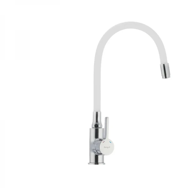 Смеситель для кухни с гибким силиконовым изливом Ibergrif M22112-3 (IB0069)