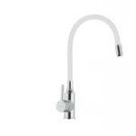 Смеситель для кухни с гибким силиконовым изливом Ibergrif M22112-3 (IB0069)