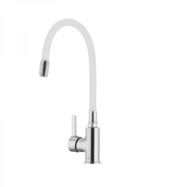 Смеситель для кухни с гибким силиконовым изливом Ibergrif M22112-3 (IB0069)