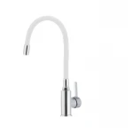 Смеситель для кухни с гибким силиконовым изливом Ibergrif M22112-3 (IB0069)