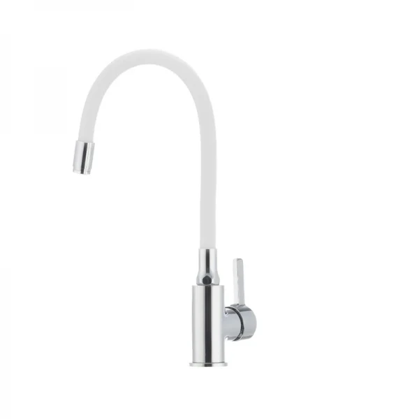 Смеситель для кухни с гибким силиконовым изливом Ibergrif M22112-3 (IB0069)