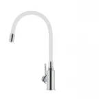 Смеситель для кухни с гибким силиконовым изливом Ibergrif M22112-3 (IB0069)