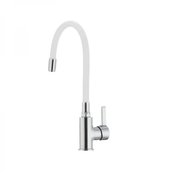 Смеситель для кухни с гибким силиконовым изливом Ibergrif M22112-3 (IB0069)