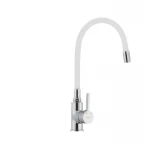 Смеситель для кухни с гибким силиконовым изливом Ibergrif M22112-3 (IB0069)