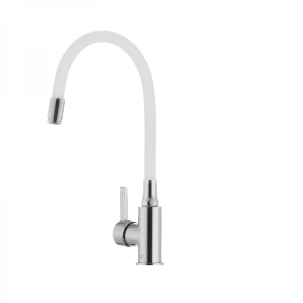 Смеситель для кухни с гибким силиконовым изливом Ibergrif M22112-3 (IB0069)