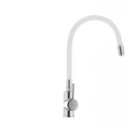 Смеситель для кухни с гибким силиконовым изливом Ibergrif M22112-3 (IB0069)