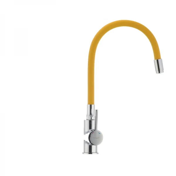 Смеситель для кухни с гибким силиконовым изливом Ibergrif M22112-4 (IB0070)