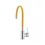 Смеситель для кухни с гибким силиконовым изливом Ibergrif M22112-4 (IB0070)