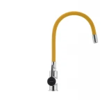 Смеситель для кухни с гибким силиконовым изливом Ibergrif M22112-4 (IB0070)