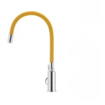 Смеситель для кухни с гибким силиконовым изливом Ibergrif M22112-4 (IB0070)