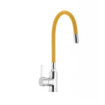 Смеситель для кухни с гибким силиконовым изливом Ibergrif M22112-4 (IB0070)