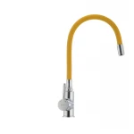 Смеситель для кухни с гибким силиконовым изливом Ibergrif M22112-4 (IB0070)