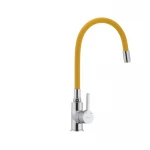 Смеситель для кухни с гибким силиконовым изливом Ibergrif M22112-4 (IB0070)