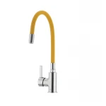 Смеситель для кухни с гибким силиконовым изливом Ibergrif M22112-4 (IB0070)