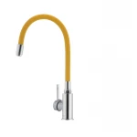 Смеситель для кухни с гибким силиконовым изливом Ibergrif M22112-4 (IB0070)