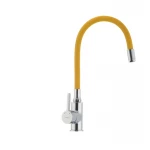 Смеситель для кухни с гибким силиконовым изливом Ibergrif M22112-4 (IB0070)