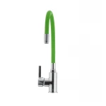 Смеситель для кухни с гибким силиконовым изливом Ibergrif M22112-5 (IB0071)