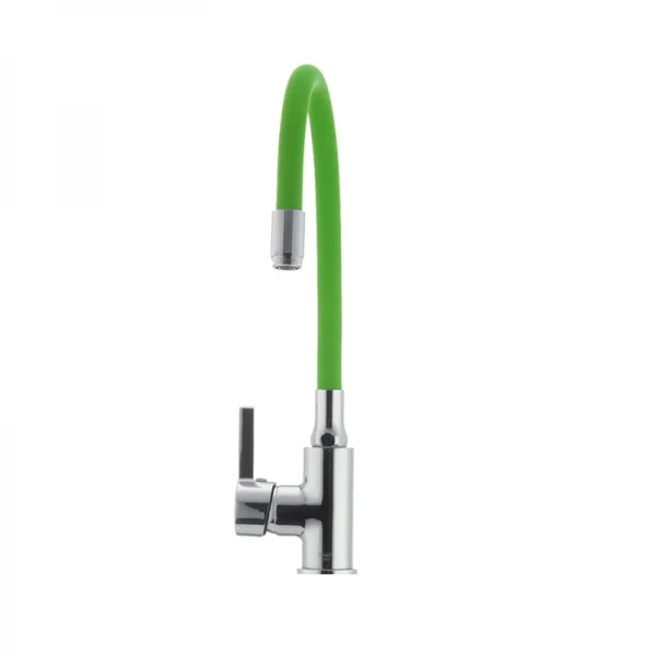 Смеситель для кухни с гибким силиконовым изливом Ibergrif M22112-5 (IB0071)