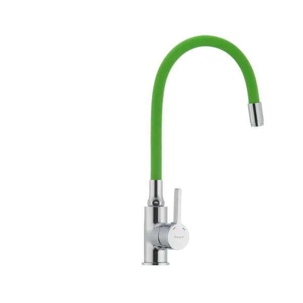 Смеситель для кухни с гибким силиконовым изливом Ibergrif M22112-5 (IB0071)