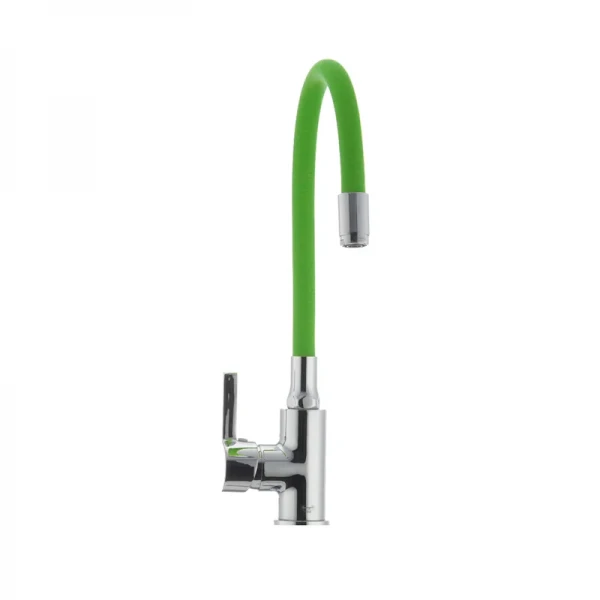 Смеситель для кухни с гибким силиконовым изливом Ibergrif M22112-5 (IB0071)