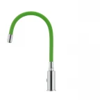 Смеситель для кухни с гибким силиконовым изливом Ibergrif M22112-5 (IB0071)