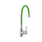 Смеситель для кухни с гибким силиконовым изливом Ibergrif M22112-5 (IB0071)