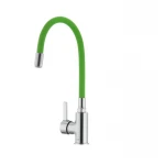 Смеситель для кухни с гибким силиконовым изливом Ibergrif M22112-5 (IB0071)