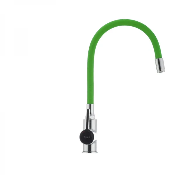 Смеситель для кухни с гибким силиконовым изливом Ibergrif M22112-5 (IB0071)