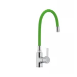 Смеситель для кухни с гибким силиконовым изливом Ibergrif M22112-5 (IB0071)