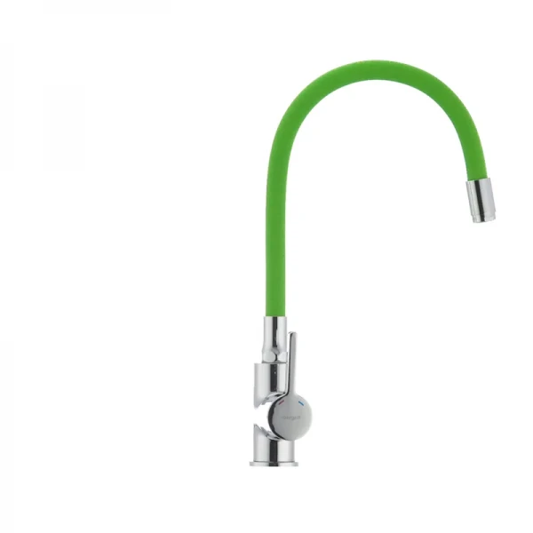 Смеситель для кухни с гибким силиконовым изливом Ibergrif M22112-5 (IB0071)