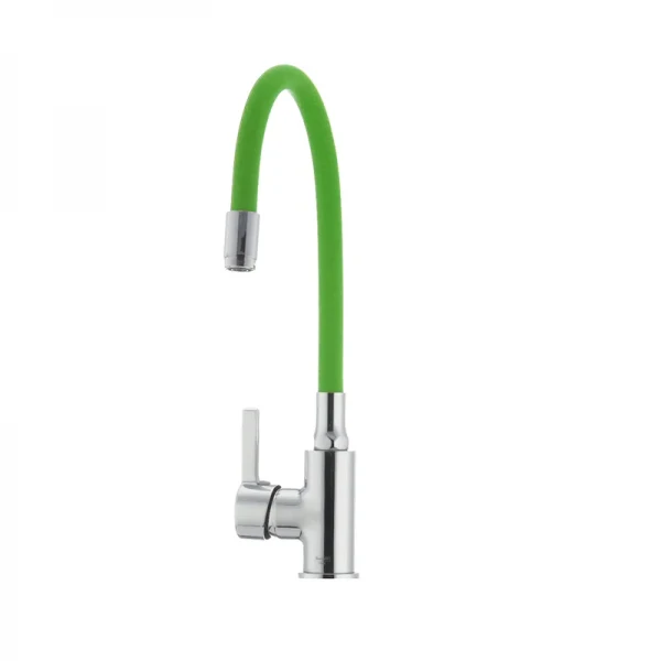 Смеситель для кухни с гибким силиконовым изливом Ibergrif M22112-5 (IB0071)