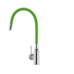 Смеситель для кухни с гибким силиконовым изливом Ibergrif M22112-5 (IB0071)