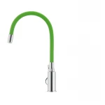 Смеситель для кухни с гибким силиконовым изливом Ibergrif M22112-5 (IB0071)