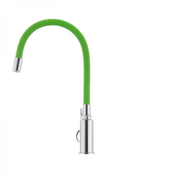 Смеситель для кухни с гибким силиконовым изливом Ibergrif M22112-5 (IB0071)