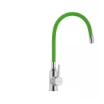 Смеситель для кухни с гибким силиконовым изливом Ibergrif M22112-5 (IB0071)