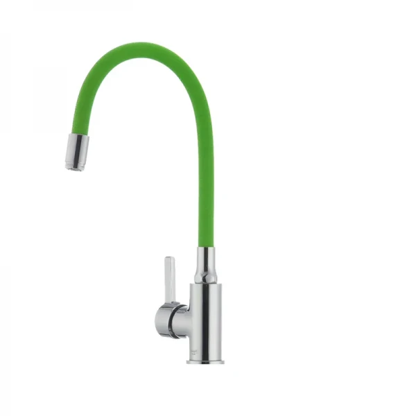 Смеситель для кухни с гибким силиконовым изливом Ibergrif M22112-5 (IB0071)