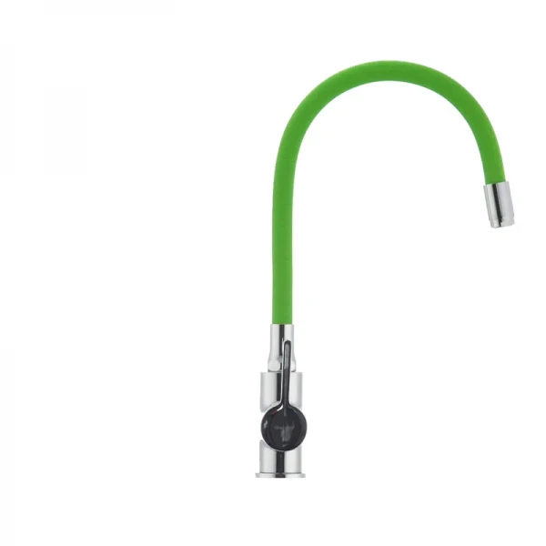 Смеситель для кухни с гибким силиконовым изливом Ibergrif M22112-5 (IB0071)