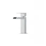 Смеситель для умывальника Ibergrif M11008 с изливом "Водопад" (IB0085)