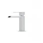 Смеситель для умывальника Ibergrif M11008 с изливом "Водопад" (IB0085)