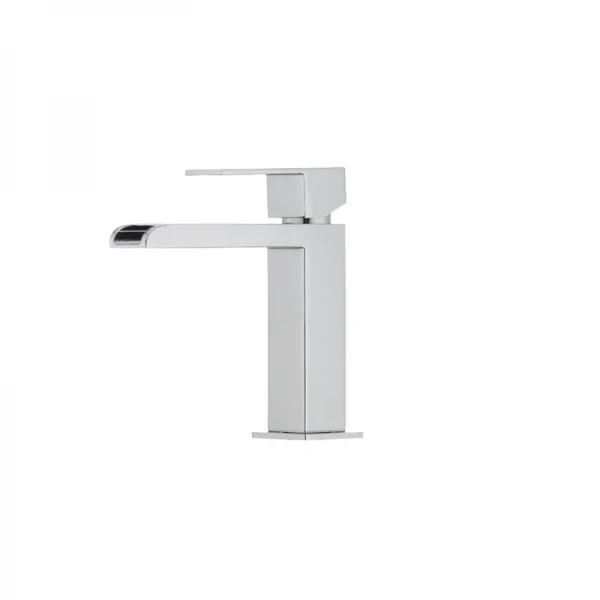 Смеситель для умывальника Ibergrif M11008 с изливом "Водопад" (IB0085)